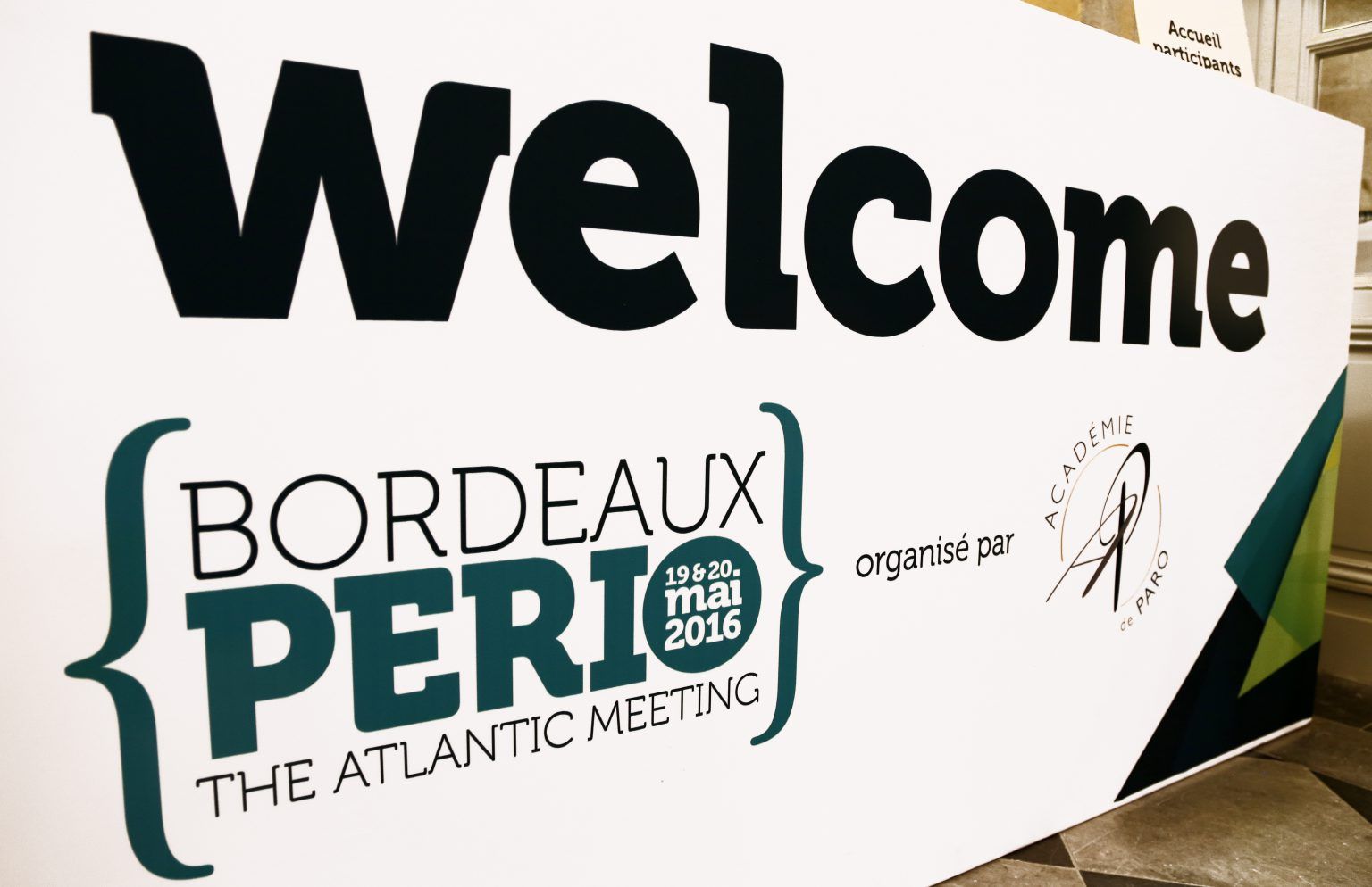 Bordeaux PERIO 2016 (Congrès dentaire)