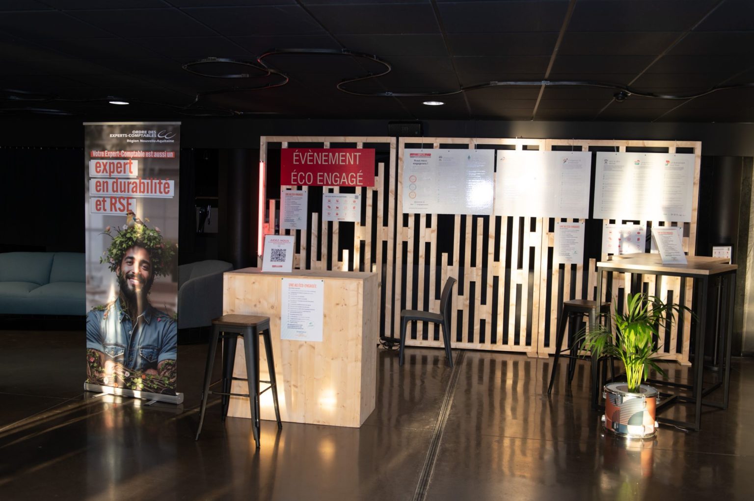 Un R d’Événement Agence événementielle de Bordeaux signe une assemblée générale  éco-engagée labellisée Niveau 2 par le réseau Reeve pour les experts comptables d’Aquitaine